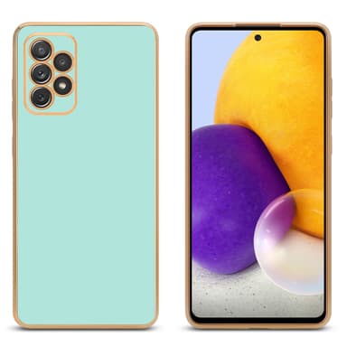 Samsung Galaxy A72 4G / 5G Skal Fodral Case (Grön)