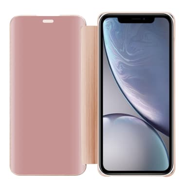 iPhone XR Plånboksfodral Skal (Rosa)