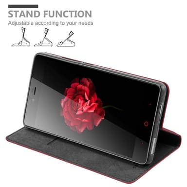 ZTE Nubia Z9 MAX Skal Fodral Case (Röd)