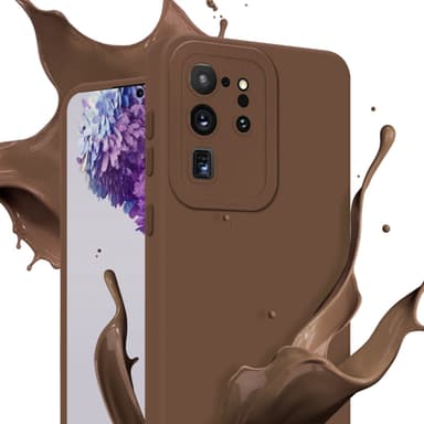 Samsung Galaxy S20 ULTRA Skal Fodral Case (Brun)