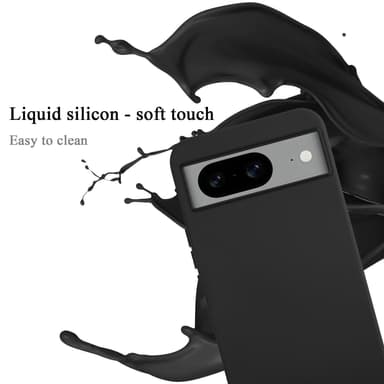 Google PIXEL 8 Skal Fodral Case (Svart)