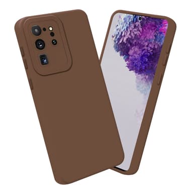 Samsung Galaxy S20 ULTRA Skal Fodral Case (Brun)