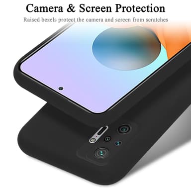 Xiaomi RedMi NOTE 10 PRO Skal Fodral Case (Svart)