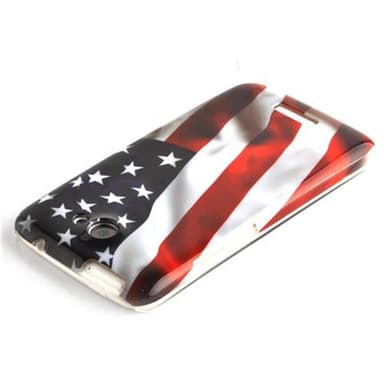 HTC ONE X / X+ Skal Fodral Case (Röd)