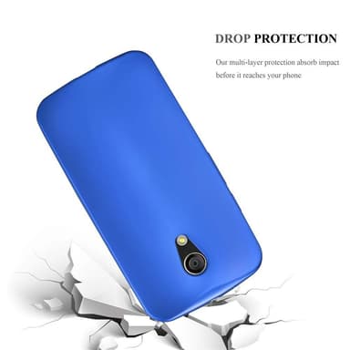 Skal Motorola MOTO G2 Fodral Case (Blå)