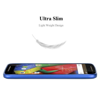 Skal Motorola MOTO G2 Fodral Case (Blå)