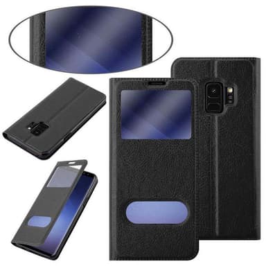 Samsung Galaxy S9 Plånboksfodral Skal (Svart)