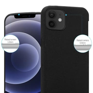 Skal iPhone 12 PRO MAX Fodral Case (Svart)