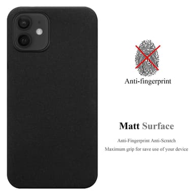 Skal iPhone 12 PRO MAX Fodral Case (Svart)