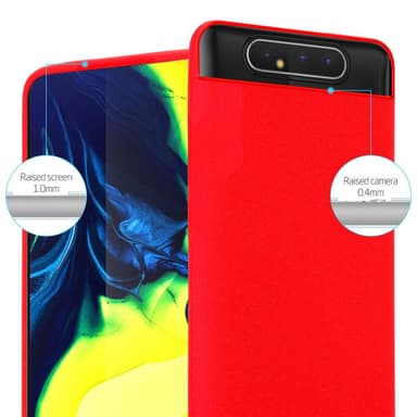 Skal Samsung Galaxy A80 / A90 4G Fodral Case (Röd)