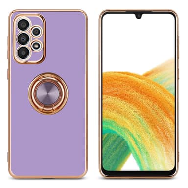 Samsung Galaxy A33 5G Skal Fodral Case (Lila)