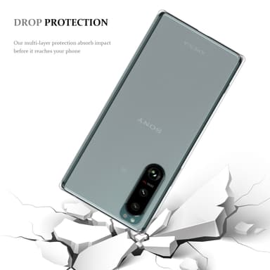 Sony Xperia 5 III Skal Fodral Case (Transparent)