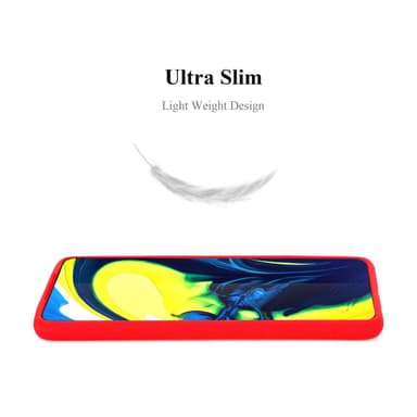 Skal Samsung Galaxy A80 / A90 4G Fodral Case (Röd)