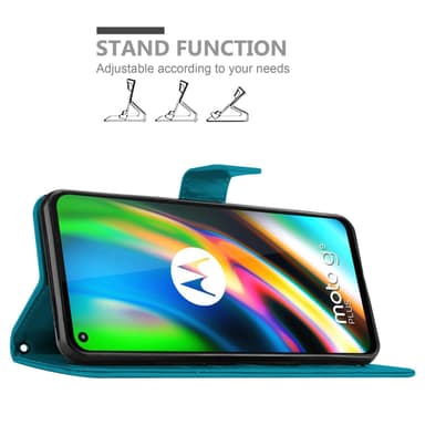 Motorola MOTO G 5G PLUS Plånboksfodral Skal (Lila)