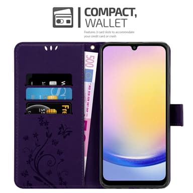 Samsung Galaxy A25 Plånboksfodral Skal (Lila)