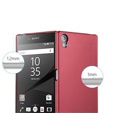 Skal Sony Xperia Z5 Fodral Case (Röd)