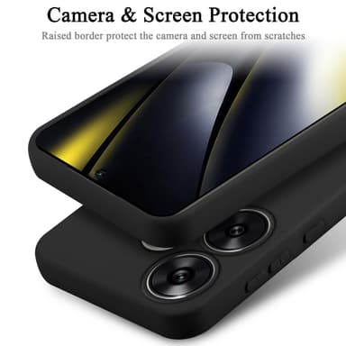 Xiaomi Poco F6 Skal Fodral Case (Svart)
