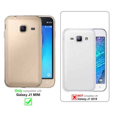 Samsung Galaxy J1 MINI Skal Fodral Case (Svart)