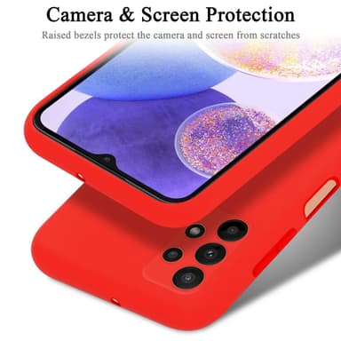 Samsung Galaxy A23 4G / 5G Skal Fodral Case (Röd)