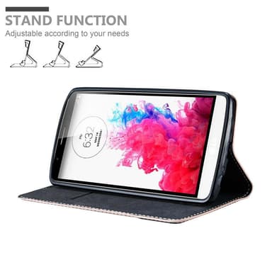 LG G3 Skal Fodral Case (Rosa)