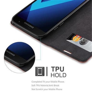 Samsung Galaxy A5 2017 Skal Fodral Case (Brun)