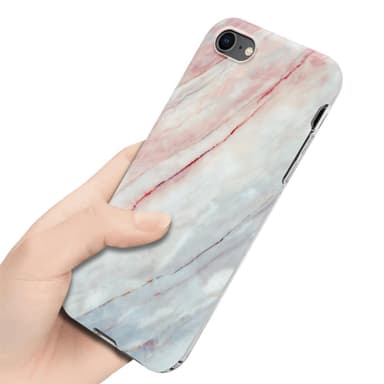 iPhone 7 / 7S / 8 / SE 2020 Plånboksfodral Skal (Rosa)