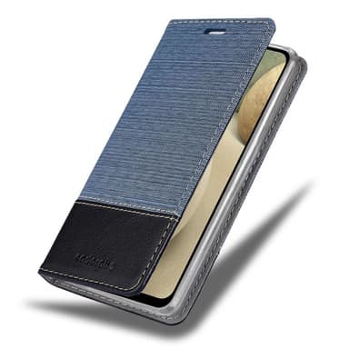 Samsung Galaxy A12 / M12 Plånboksfodral Skal (Blå)