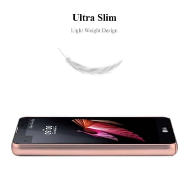 LG X SCREEN Skal Fodral Case (Rosa)