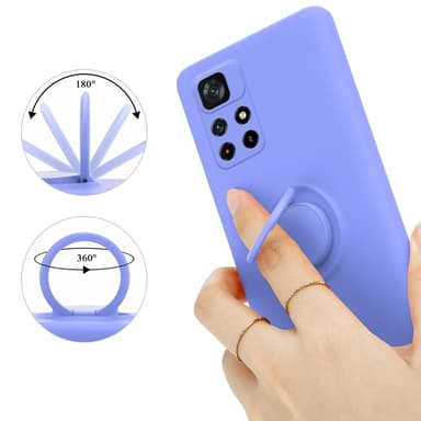 Skal Xiaomi POCO M4 PRO 5G Fodral Case (Lila)