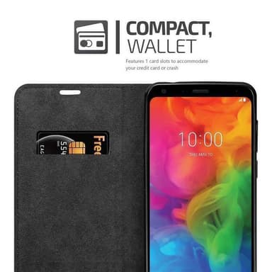 LG Q7 / Q7a / Q7+ Skal Fodral Case (Röd)