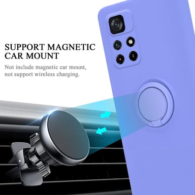 Skal Xiaomi POCO M4 PRO 5G Fodral Case (Lila)