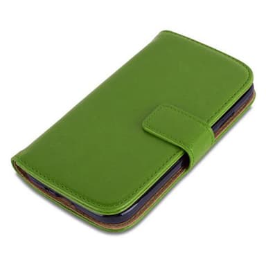 Samsung Galaxy S4 Plånboksfodral Skal (Grön)