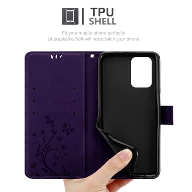 Xiaomi POCO X3 GT Plånboksfodral Skal (Lila)