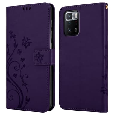 Xiaomi POCO X3 GT Plånboksfodral Skal (Lila)