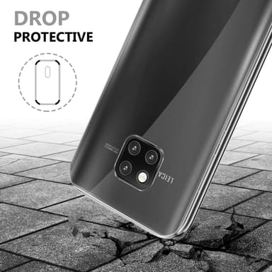 Skal Huawei MATE 20 PRO Fodral Case (Transparent)