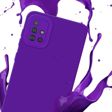 Samsung Galaxy A51 4G / M40s Skal Fodral Case (Lila)