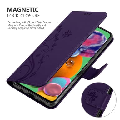 Samsung Galaxy A90 5G Plånboksfodral Skal (Lila)
