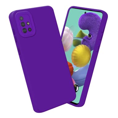 Samsung Galaxy A51 4G / M40s Skal Fodral Case (Lila)