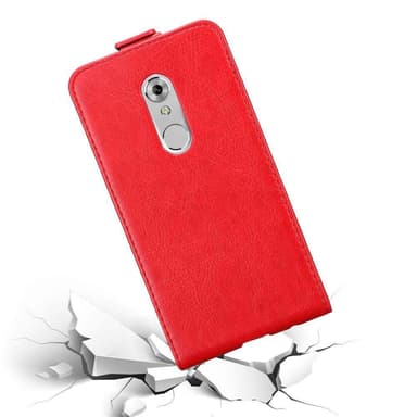 ZTE Axon 7 Flipfodral Skal (Röd)