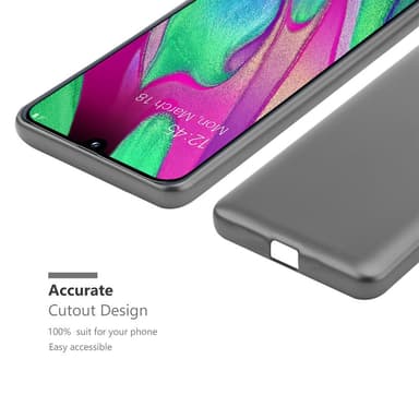 Skal Samsung Galaxy A40 Fodral Case (Grå)