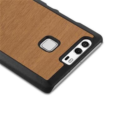 Huawei P9 Skal Fodral Case (Brun)