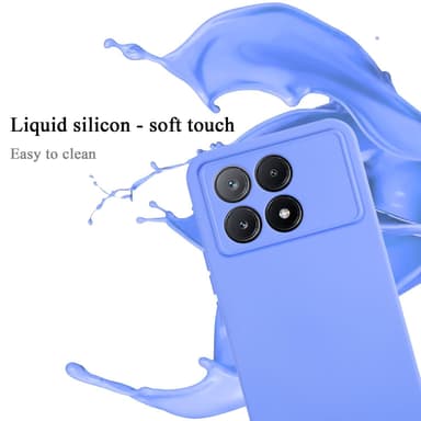 Xiaomi Poco X6 Pro Skal Fodral Case (Lila)