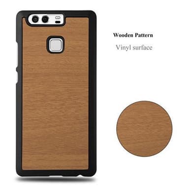 Huawei P9 Skal Fodral Case (Brun)