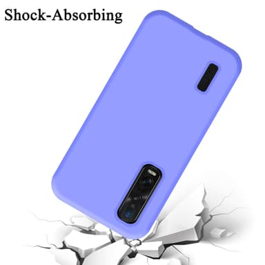 Oppo FIND X2 PRO Skal Fodral Case (Lila)