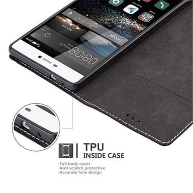 Huawei P8 Skal Fodral Case (Svart)