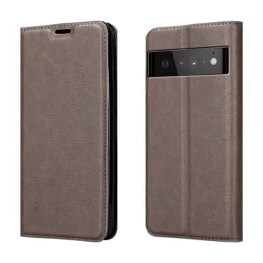 Google PIXEL 6 PRO Skal Fodral Case (Brun)
