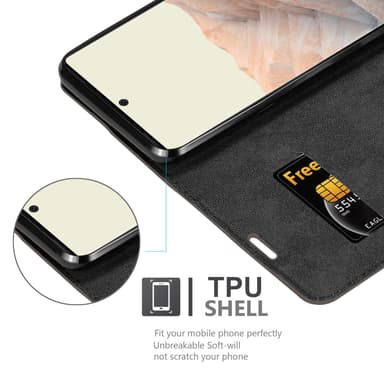 Google PIXEL 6 PRO Skal Fodral Case (Brun)