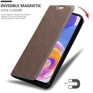 Samsung Galaxy A23 4G Skal Fodral Case (Brun)