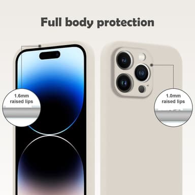 iPhone 14 PRO Skal Fodral Case (Grå)