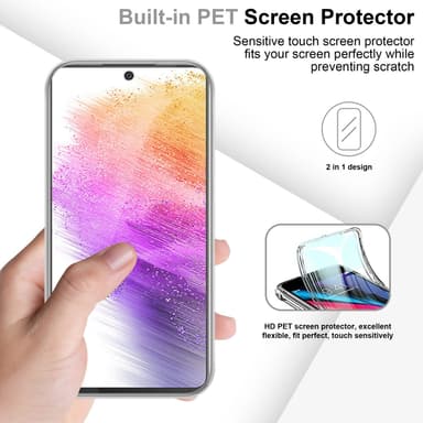 Skal Samsung Galaxy A73 5G Fodral Case (Transparent)